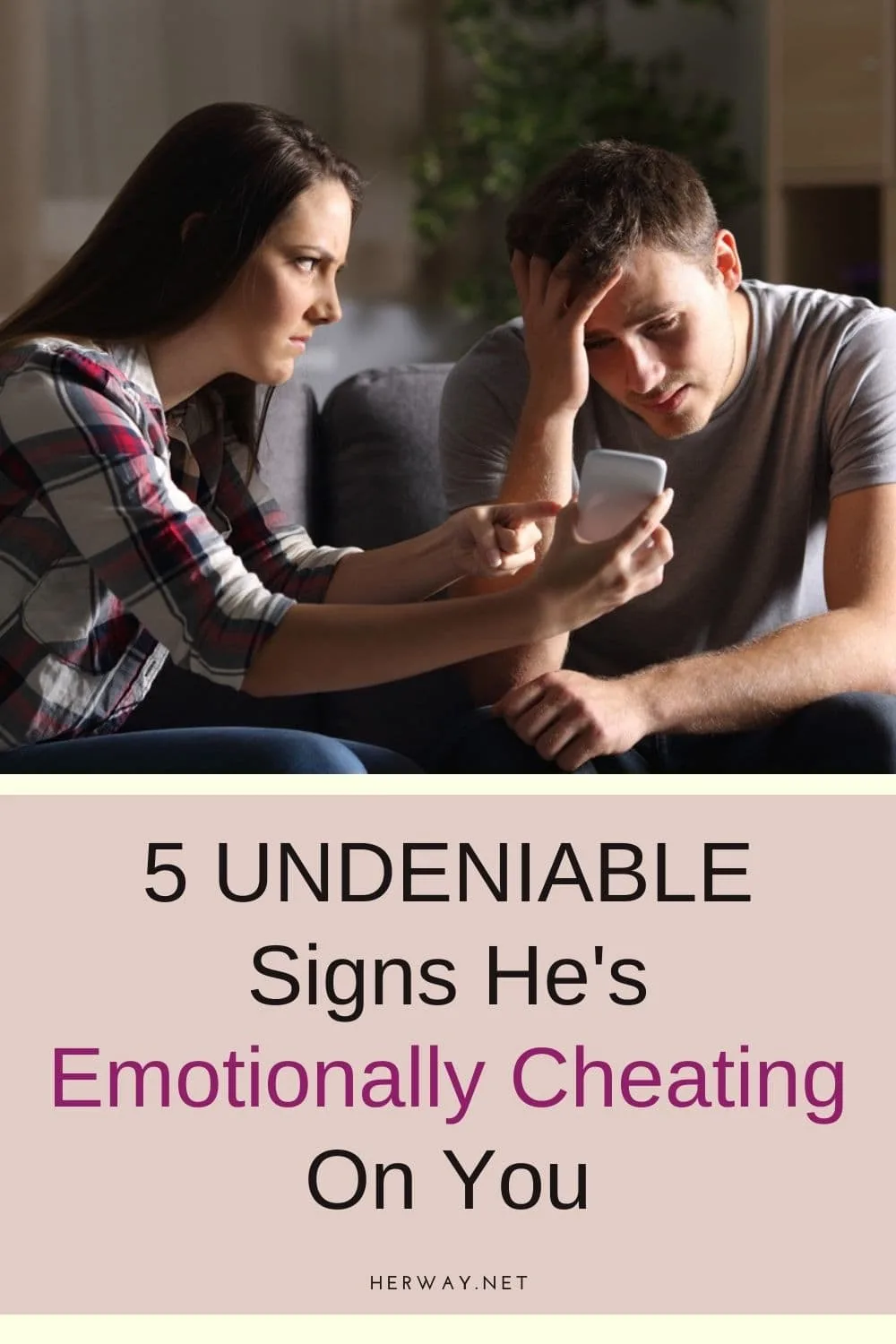 5 UNDENIABLE Signs He's Emotionally Cheating On You