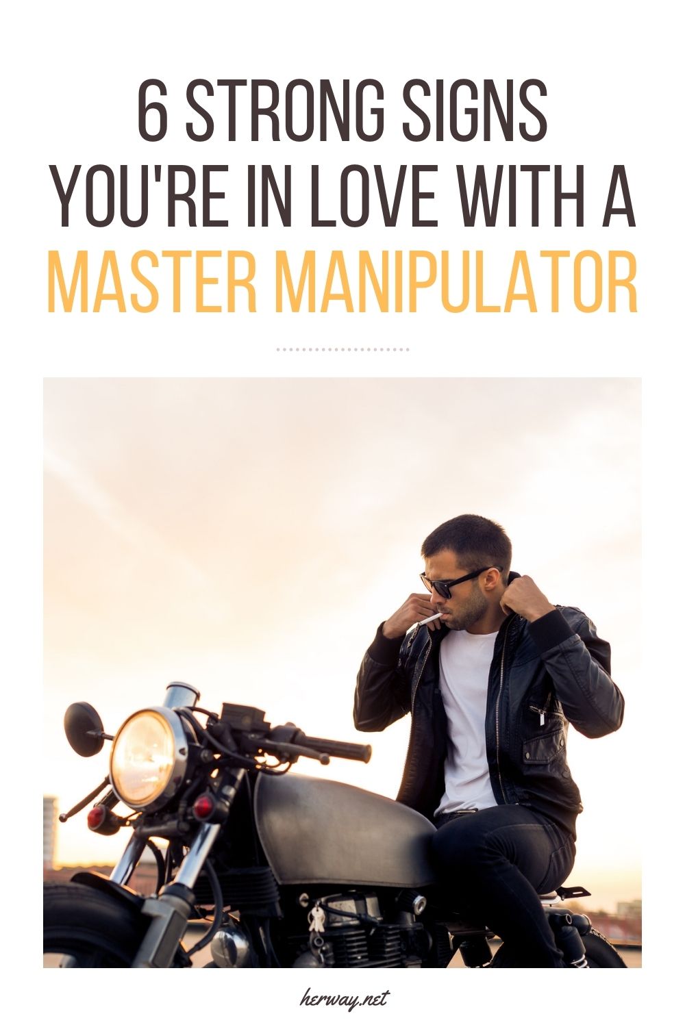 6 forti segni che sei innamorato di un maestro della manipolazione