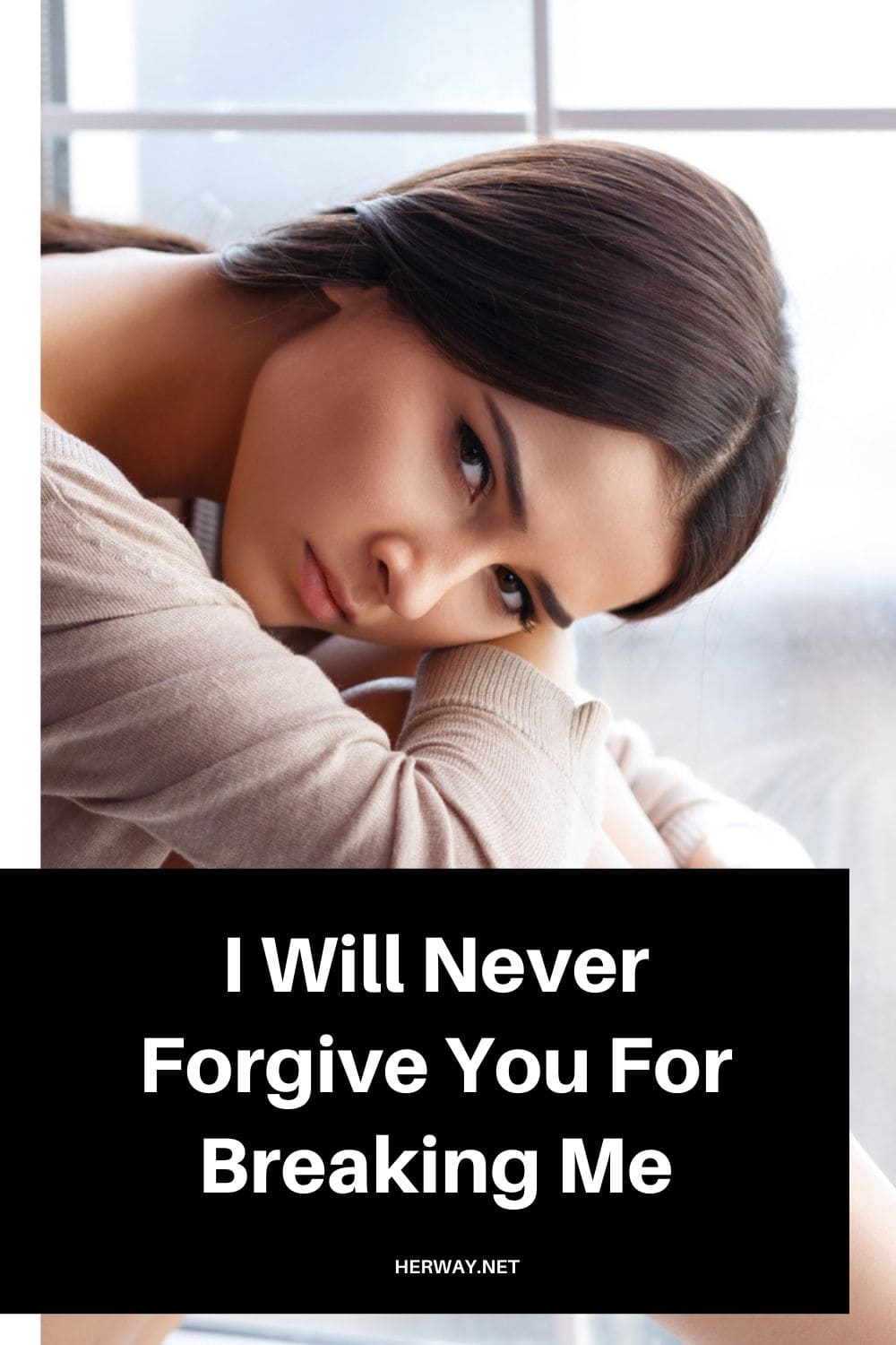 Non ti perdonerò mai per avermi spezzato
