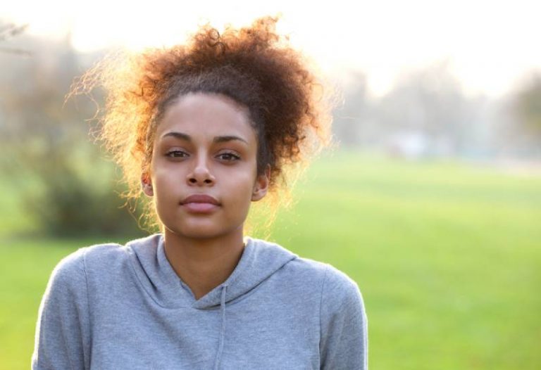 portrait of young woman outside during daytime