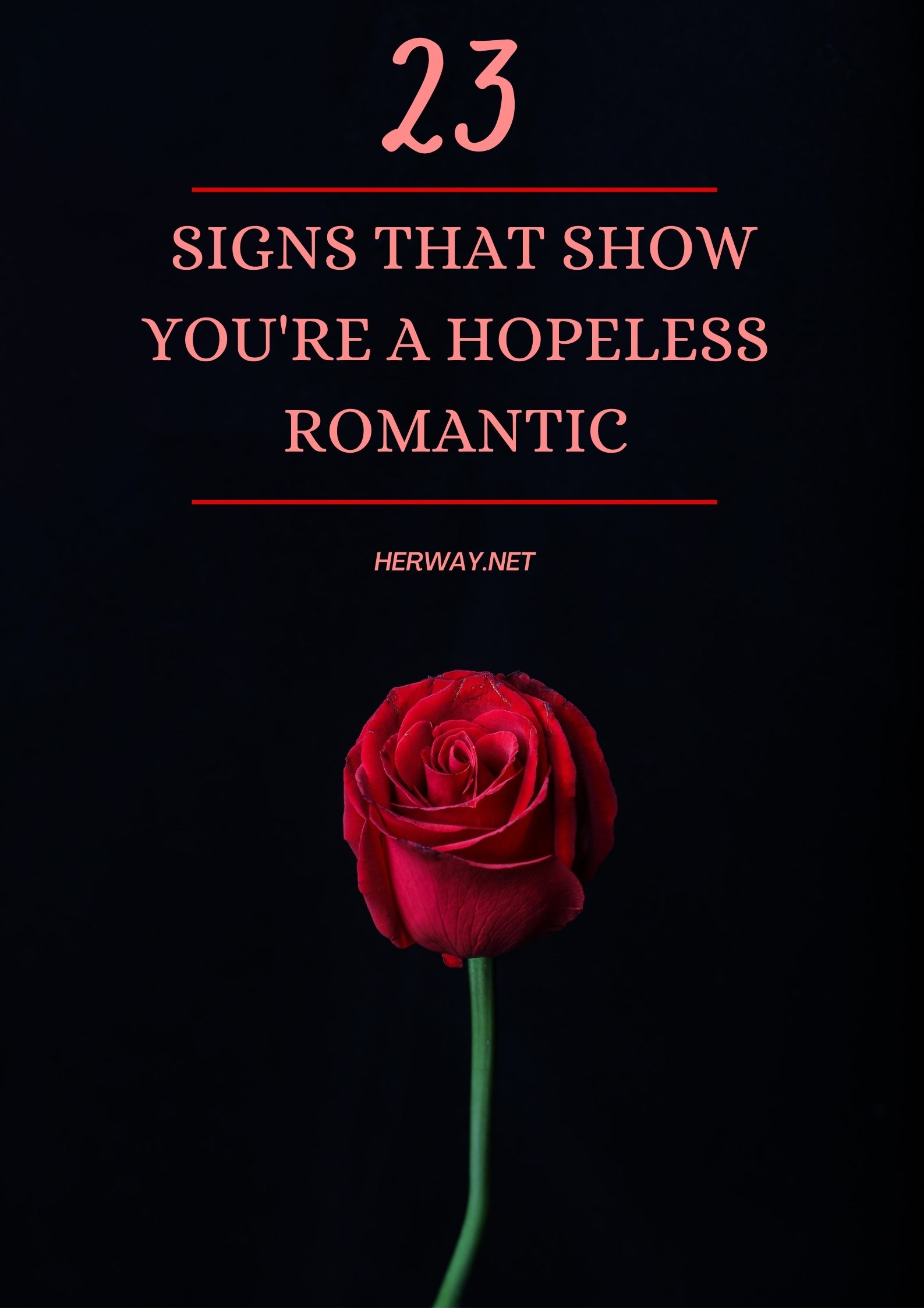 28 segni che dimostrano che sei un romantico senza speranza