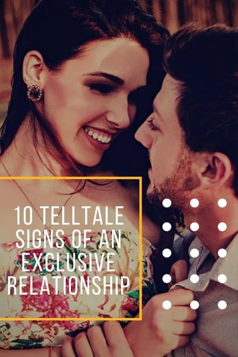 10 Telltale Signs Of An Exclusive Relationship