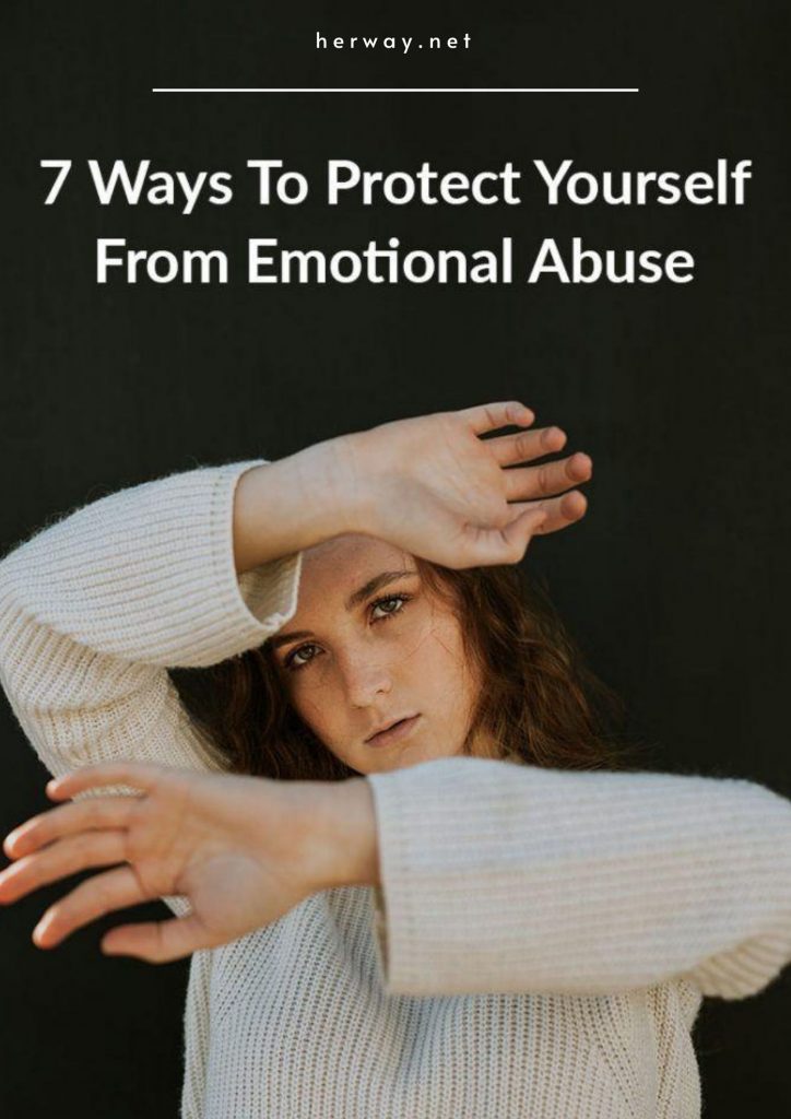 7 formas de protegerse del maltrato emocional