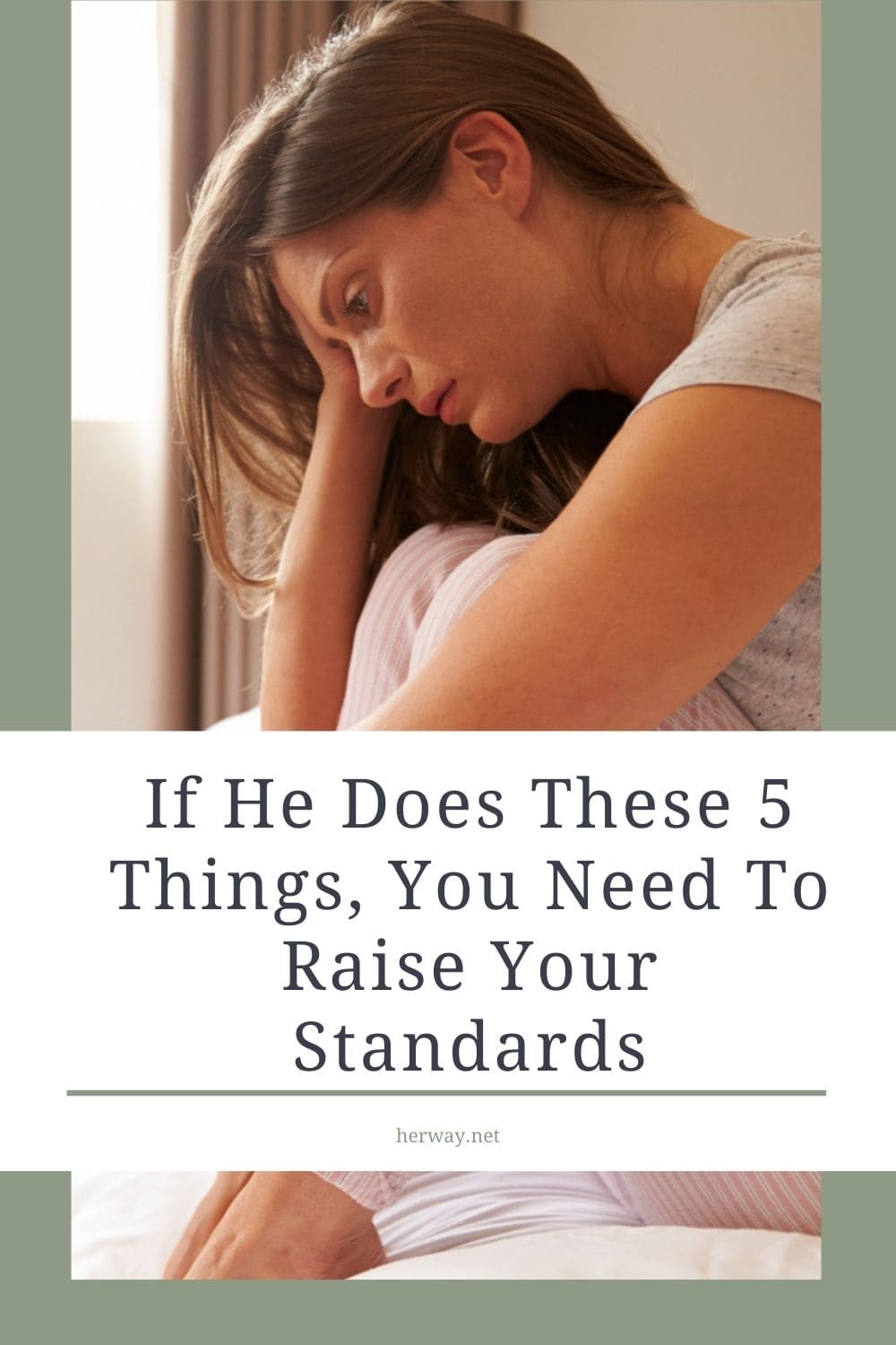 Si hace estas 5 cosas, tienes que elevar tus estándares