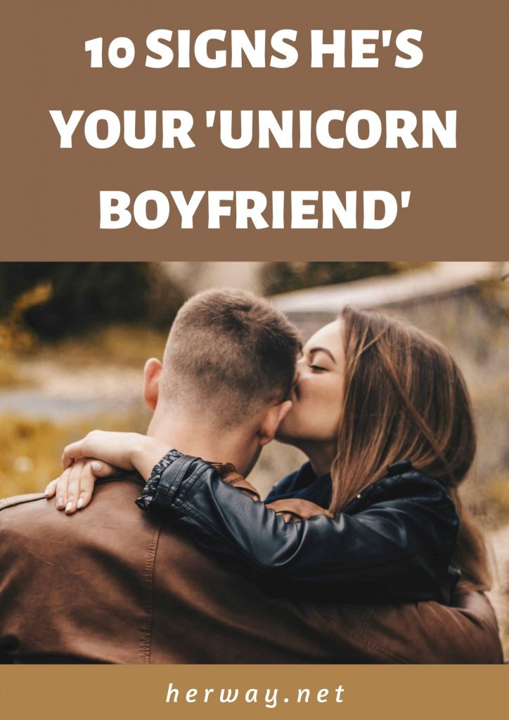 10 señales de que es tu "novio unicornio 