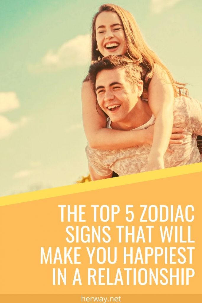 I 5 segni zodiacali più felici in una relazione di coppia