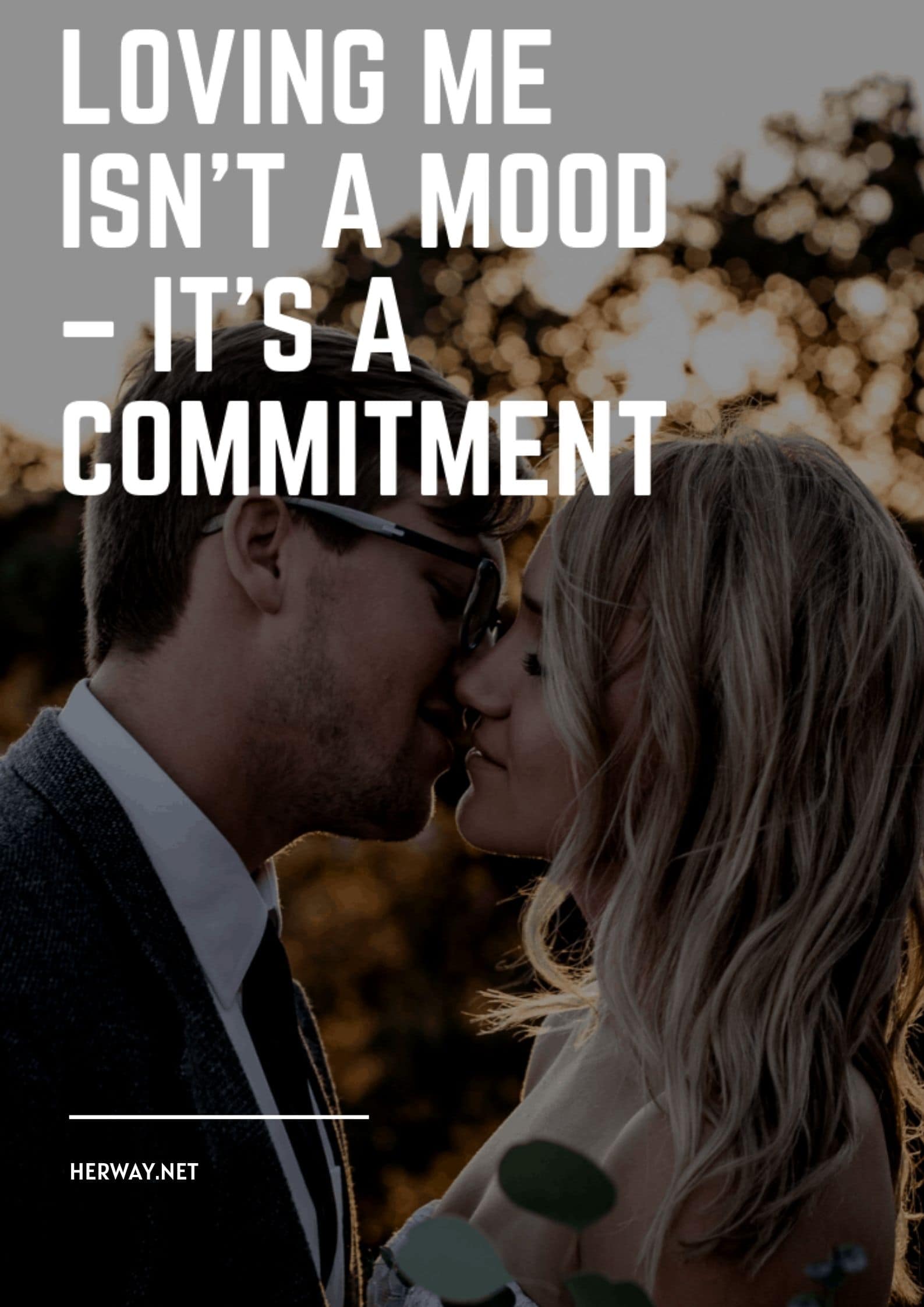 Loving Me Isn’t A Mood – It’s A Commitment