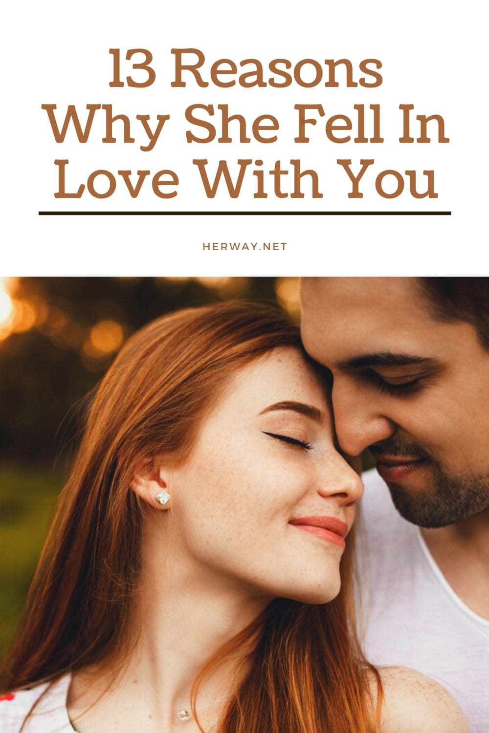 13 razones por las que se enamoró de ti