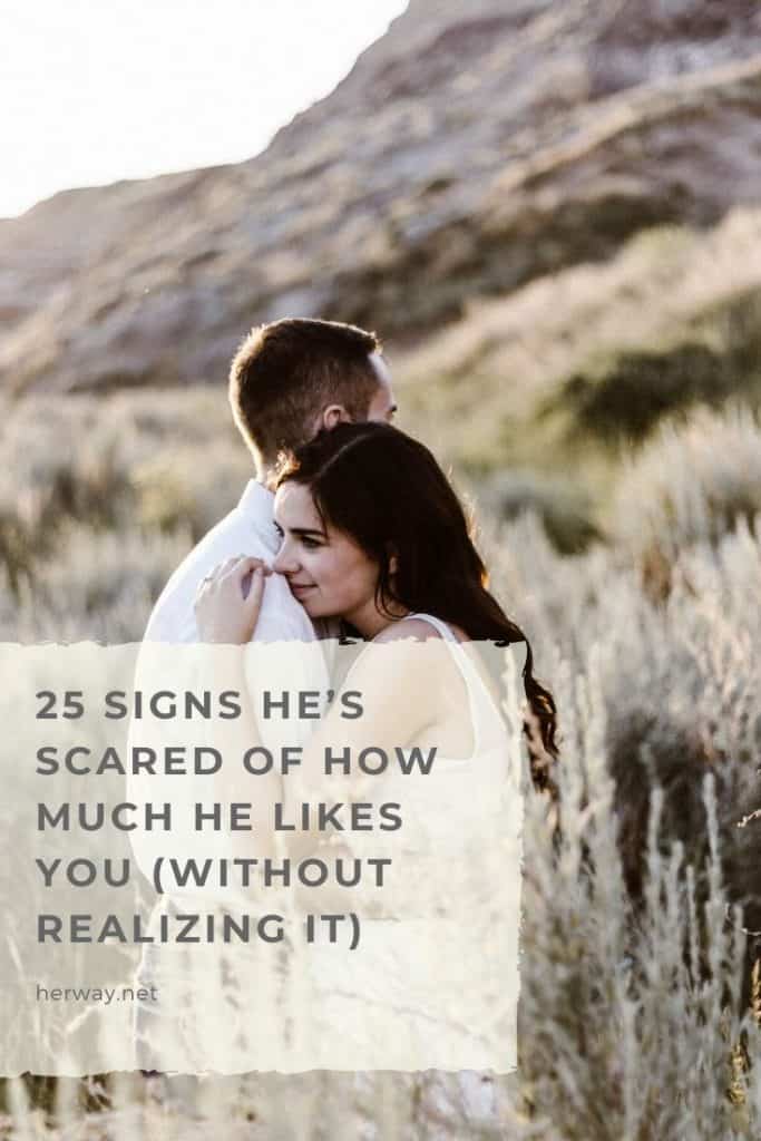 Signs he is nervous first date