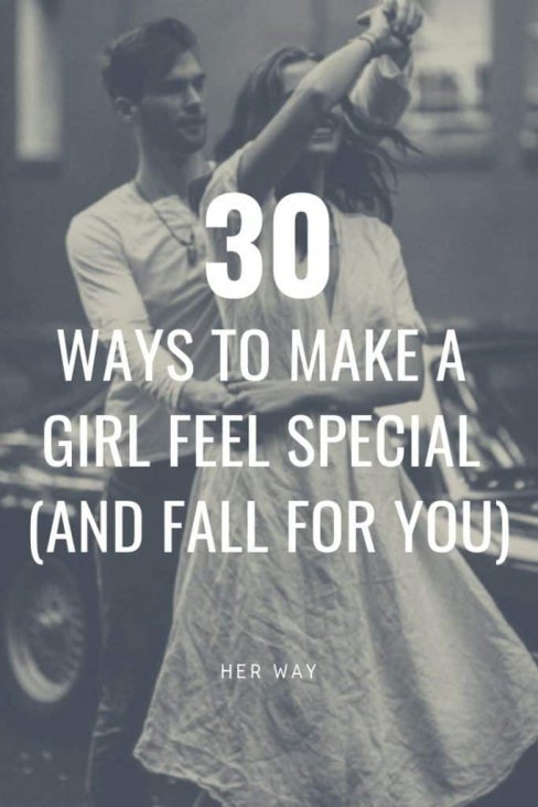 Make things a say to special to woman feel How To