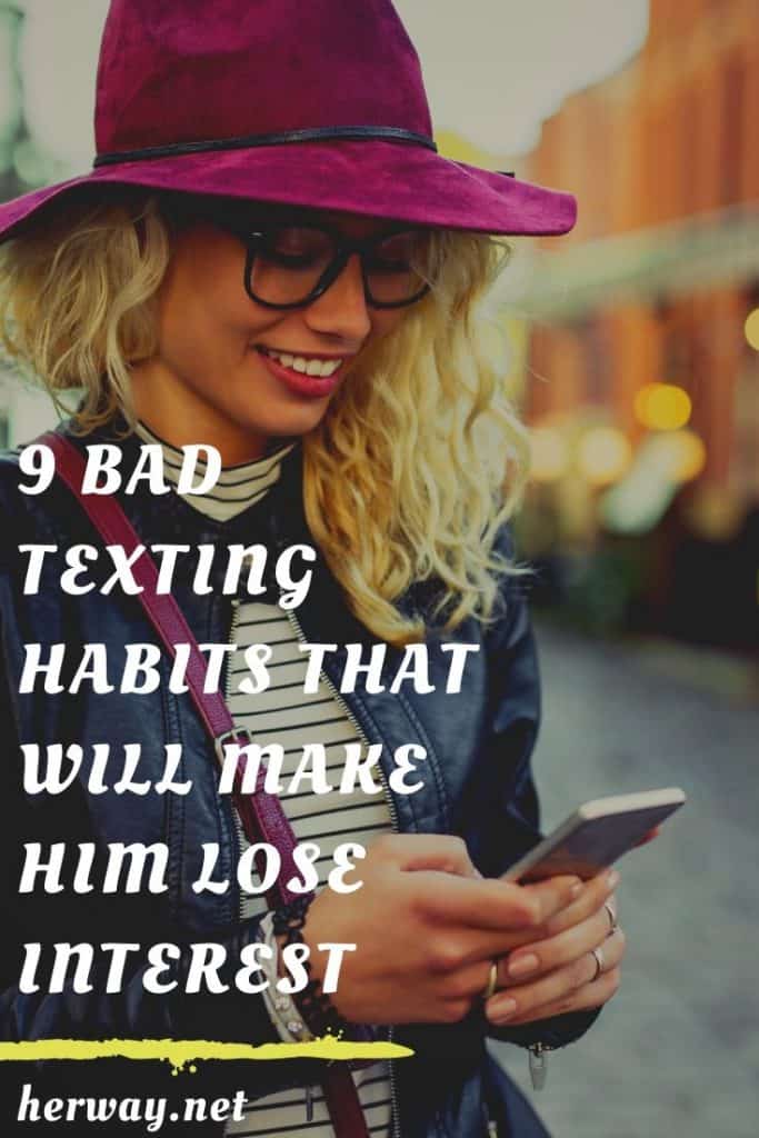 9 Bad Texting Habits That Will Make Him Lose Interest