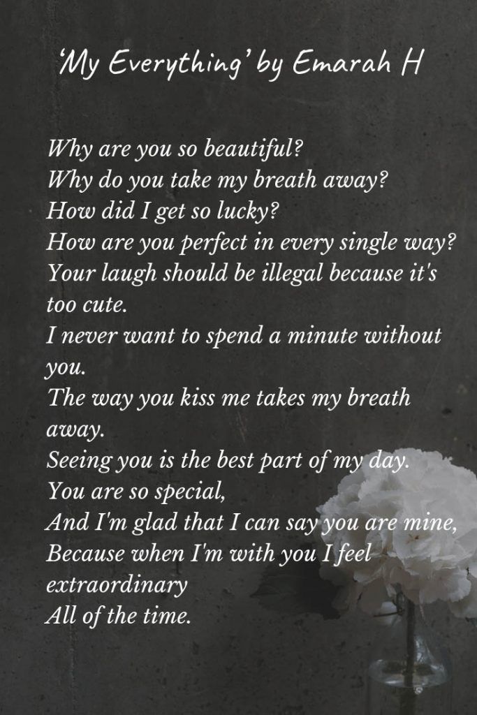 I m in love with you poems