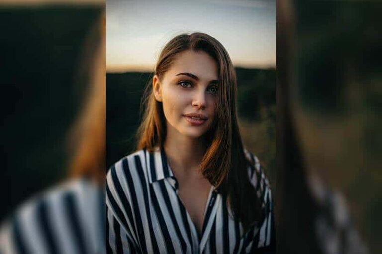 retrato mulher bonita