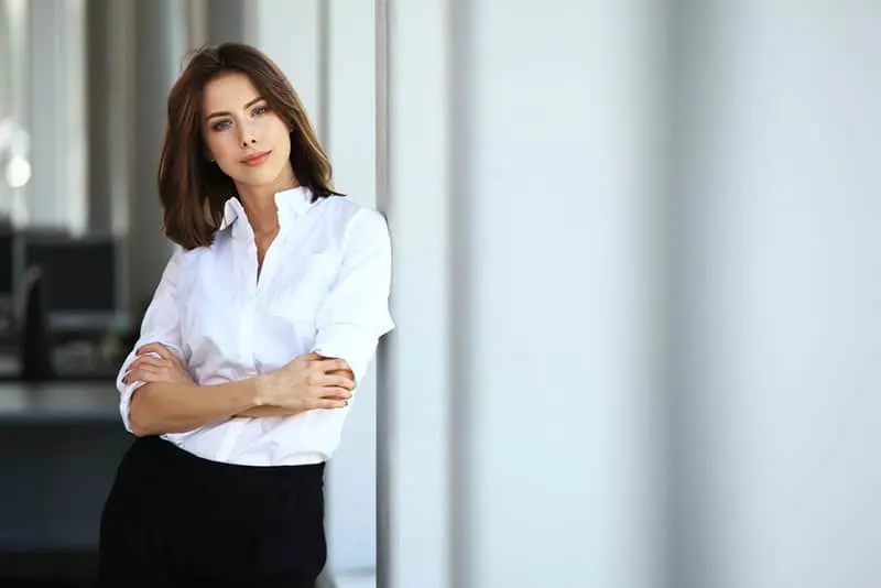 bussines woman posing