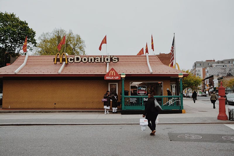 Il luogo di lavoro di McDonald's