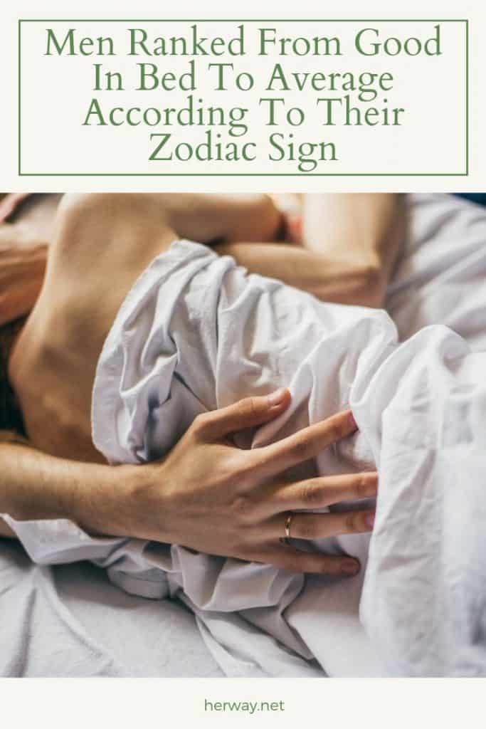 Homens classificados de bons na cama a medianos de acordo com o seu signo do Zodíaco