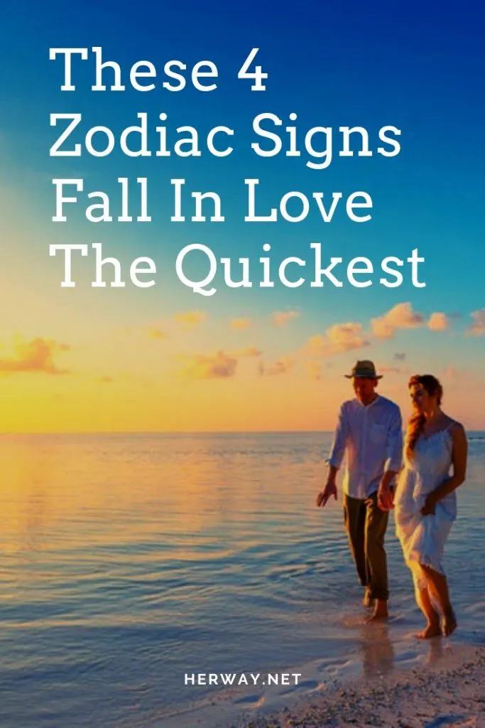 These 4 Zodiac Signs Fall In Love The Quickest
