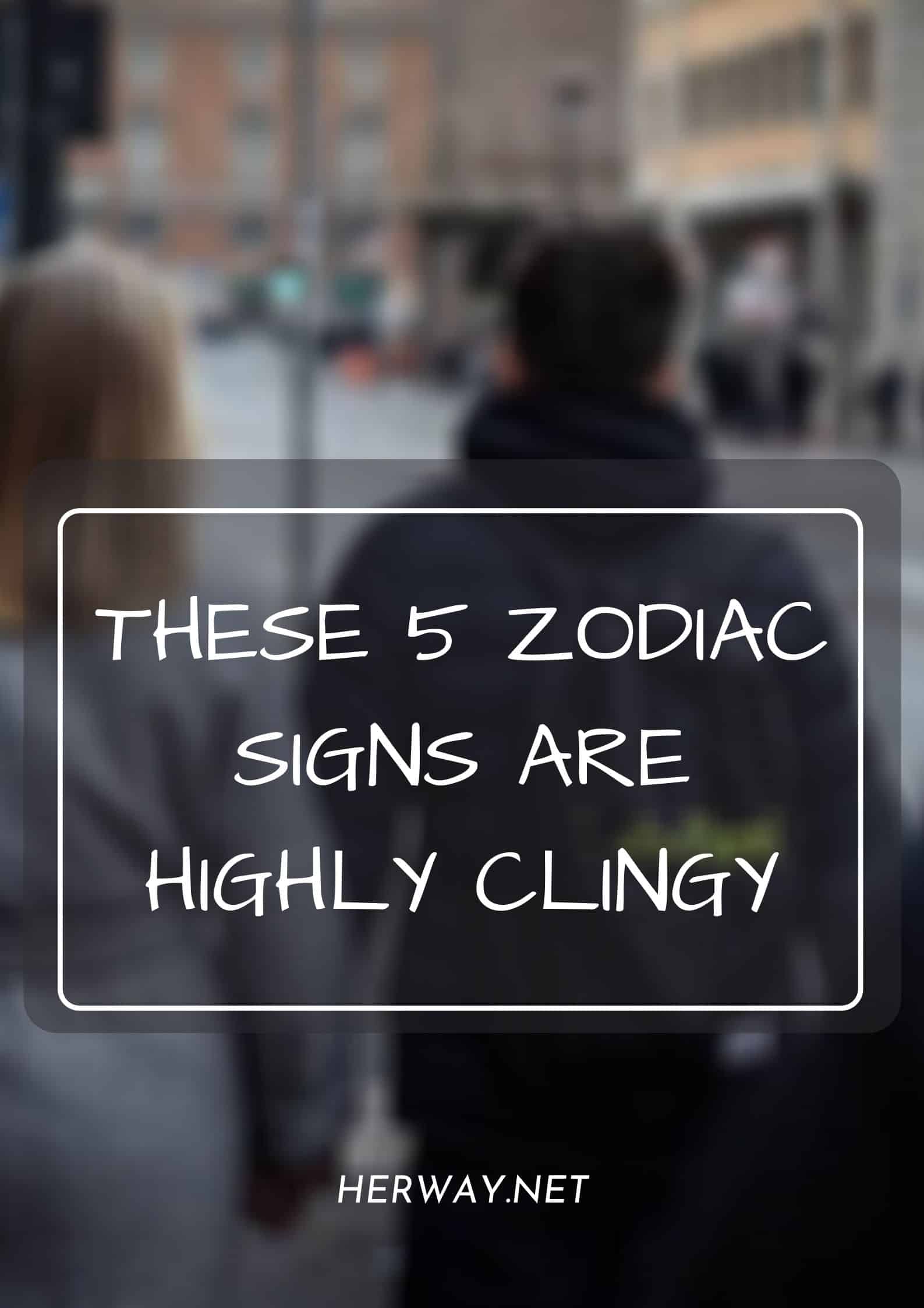 6 Zodiac Signs Known For Being Super Clingy