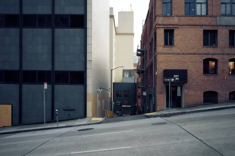 photo of empty street during daytime