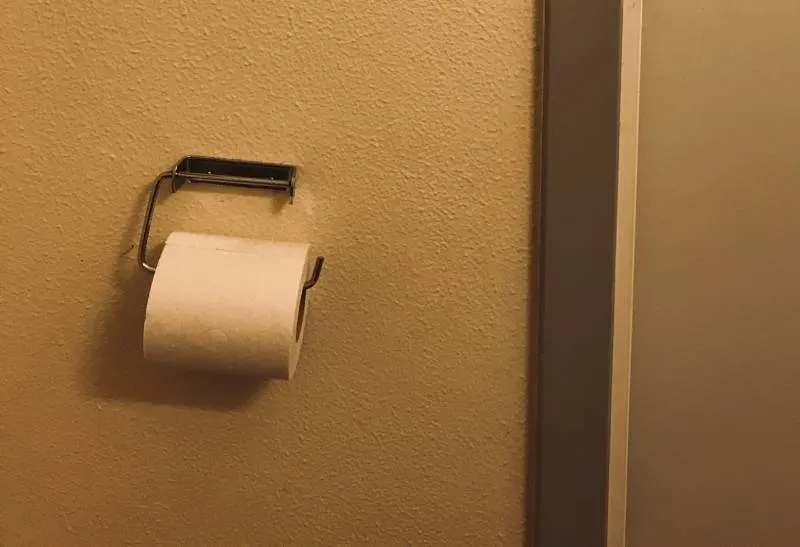 photo of toilet paper