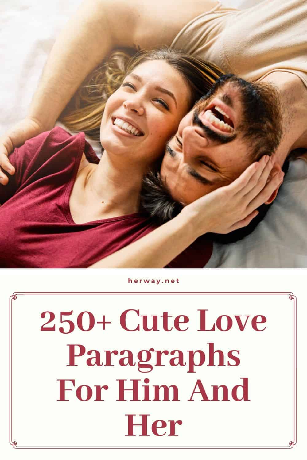 250+ Paragrafi d'amore carini per lui e per lei 
