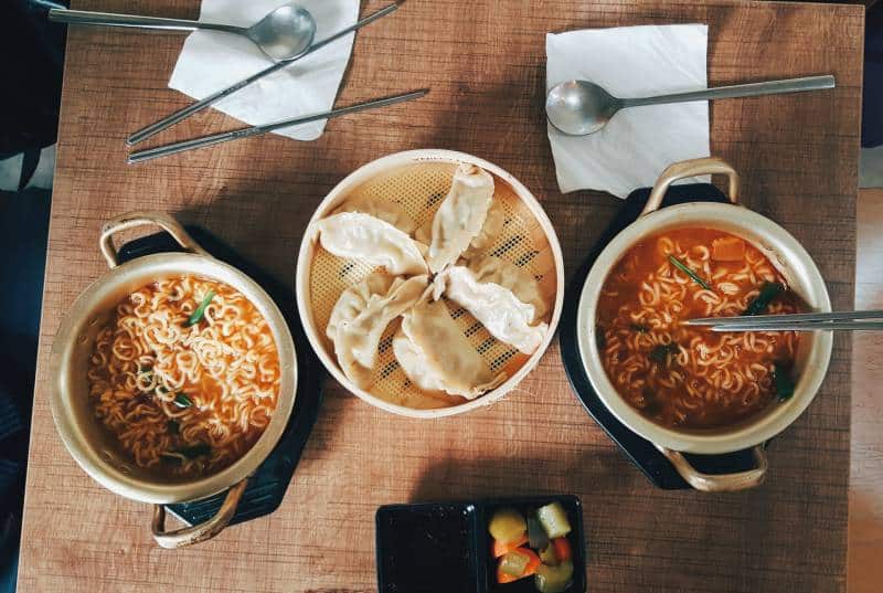 stainless steel spoon and chopsticks