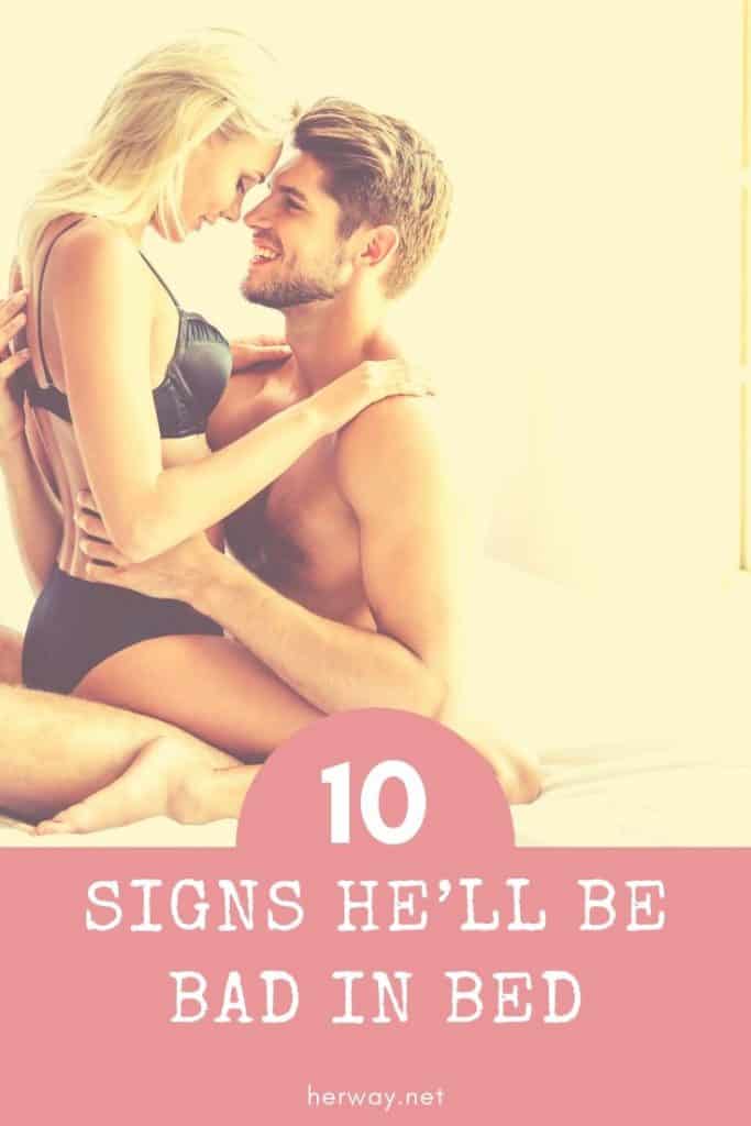 10 segni che non sarà bravo a letto