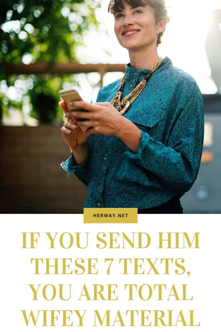 Se gli mandi questi 7 messaggi, sei una vera e propria mogliettina