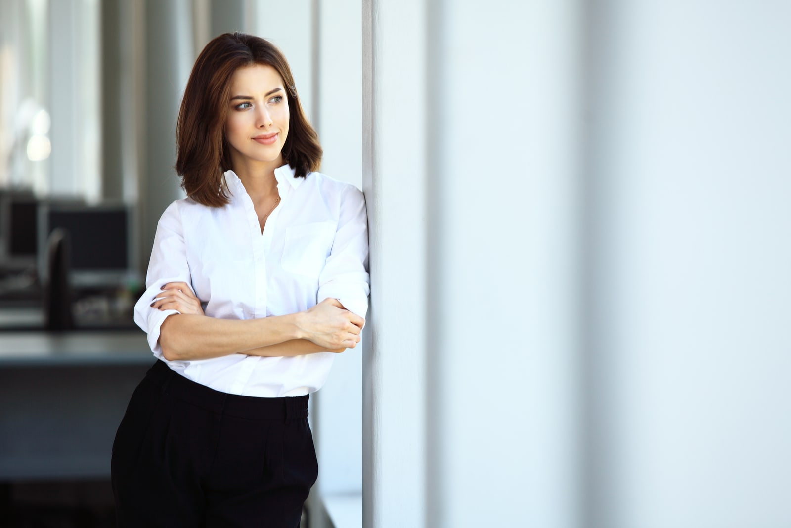 Modern business woman in the office