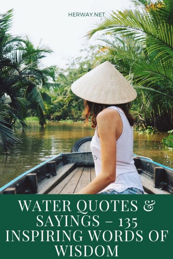 Water Quotes & Sayings - 135 Palavras de Sabedoria Inspiradoras