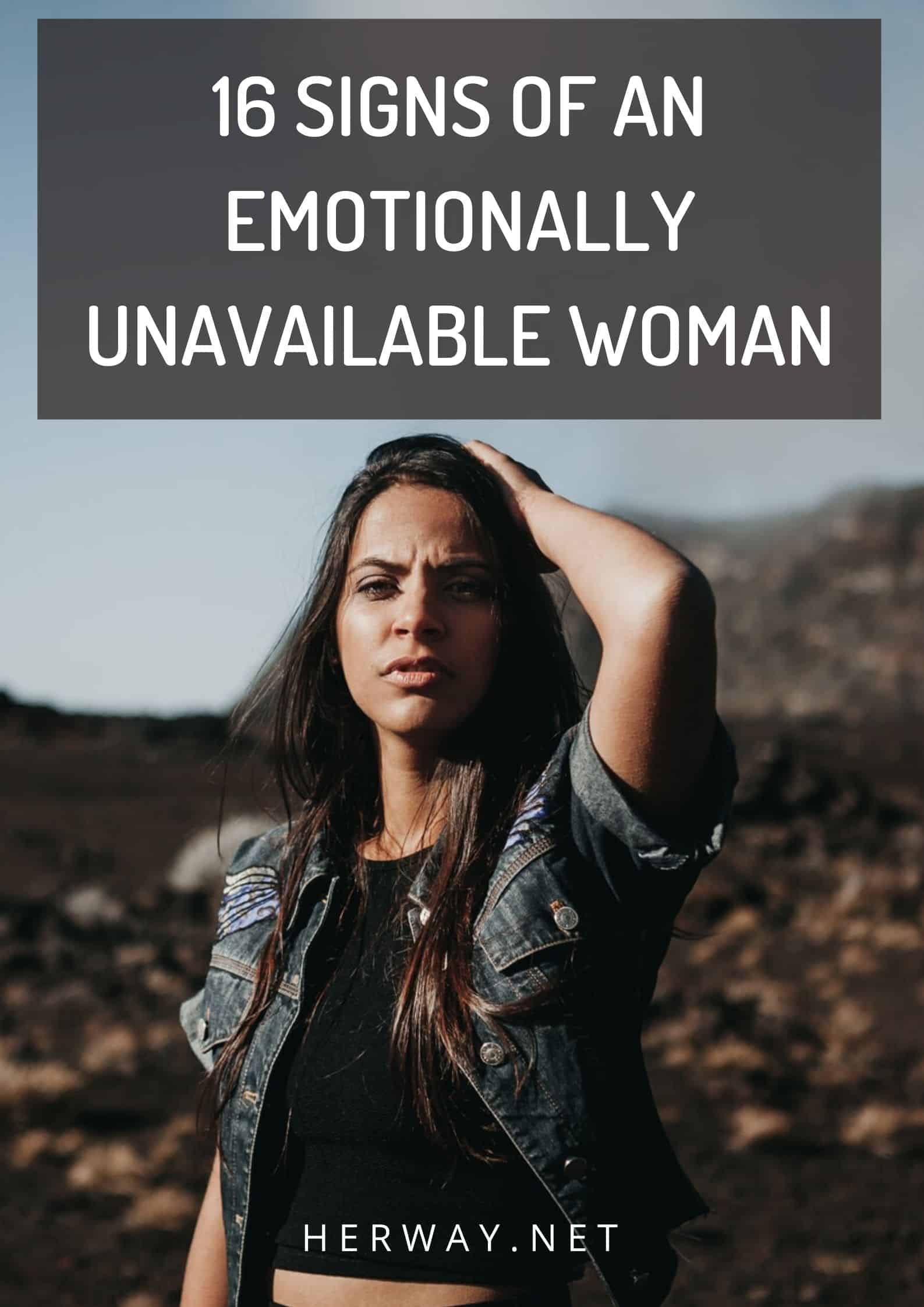 16 segni di una donna emotivamente non disponibile
