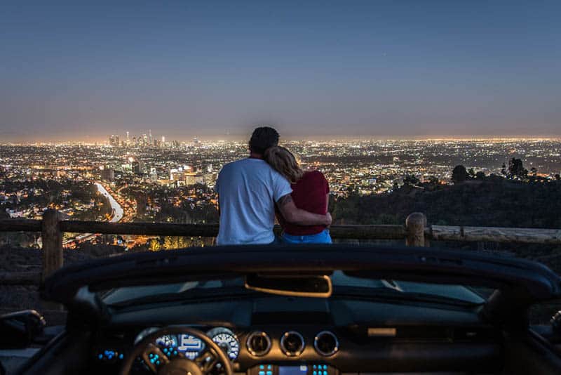 a couple on the lookout