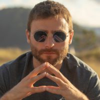 young man wearing sunglasses