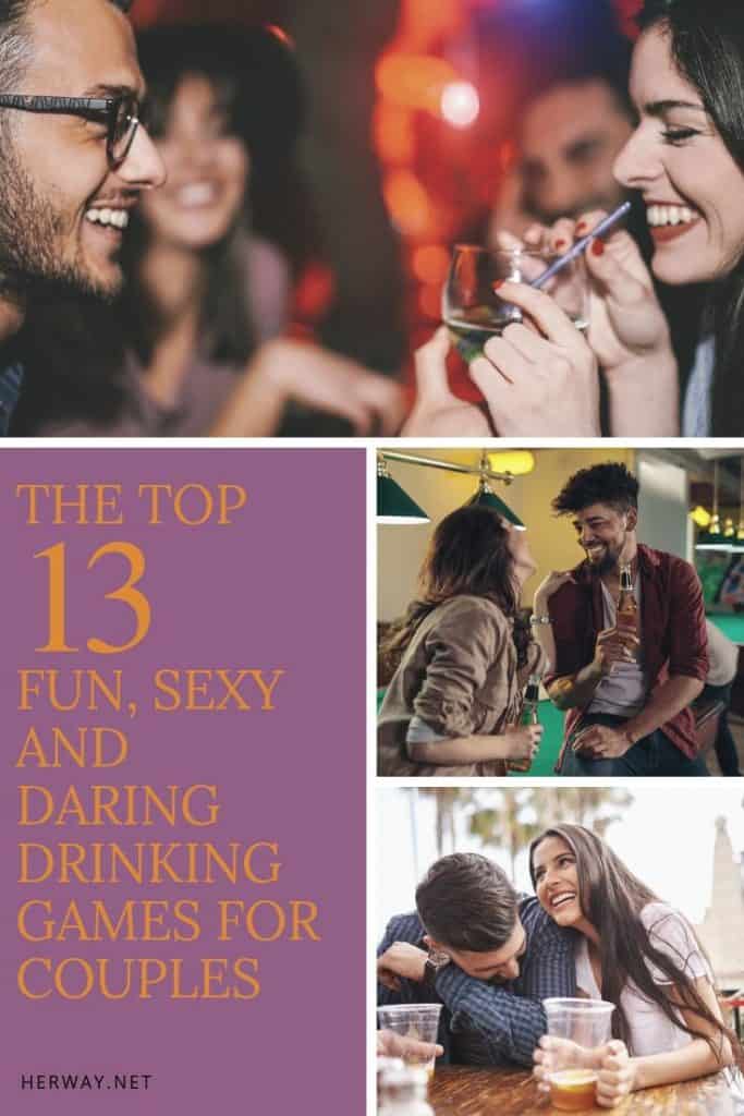 Os 13 melhores jogos de beber divertidos, sensuais e ousados para casais Pinterest