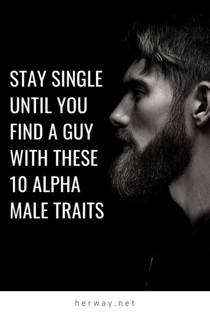 Stay Single Until You Find A Guy With These 10 Alpha Male Traits