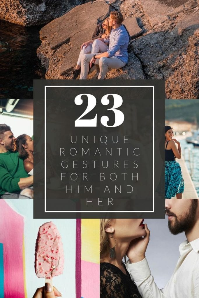 I 23 gesti romantici più singolari per lui e per lei