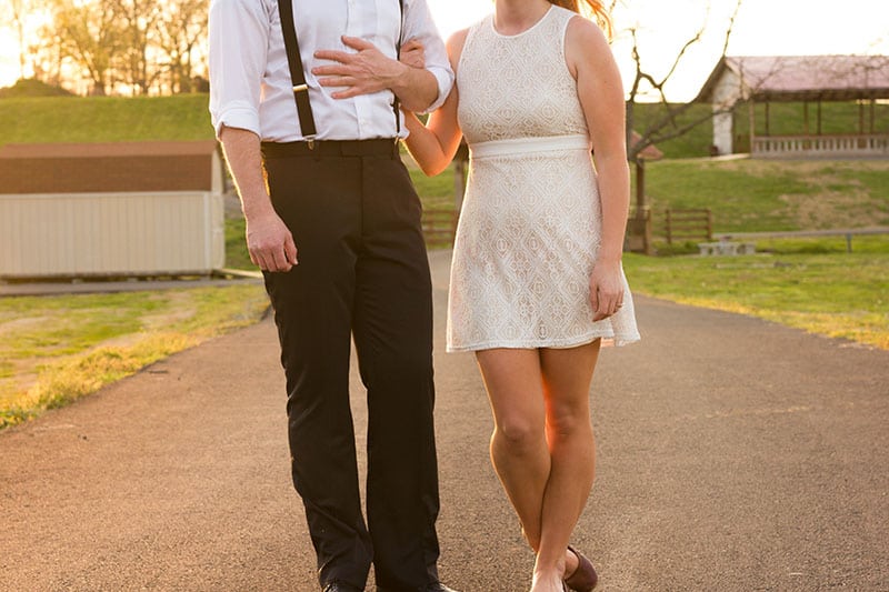 couple in the street