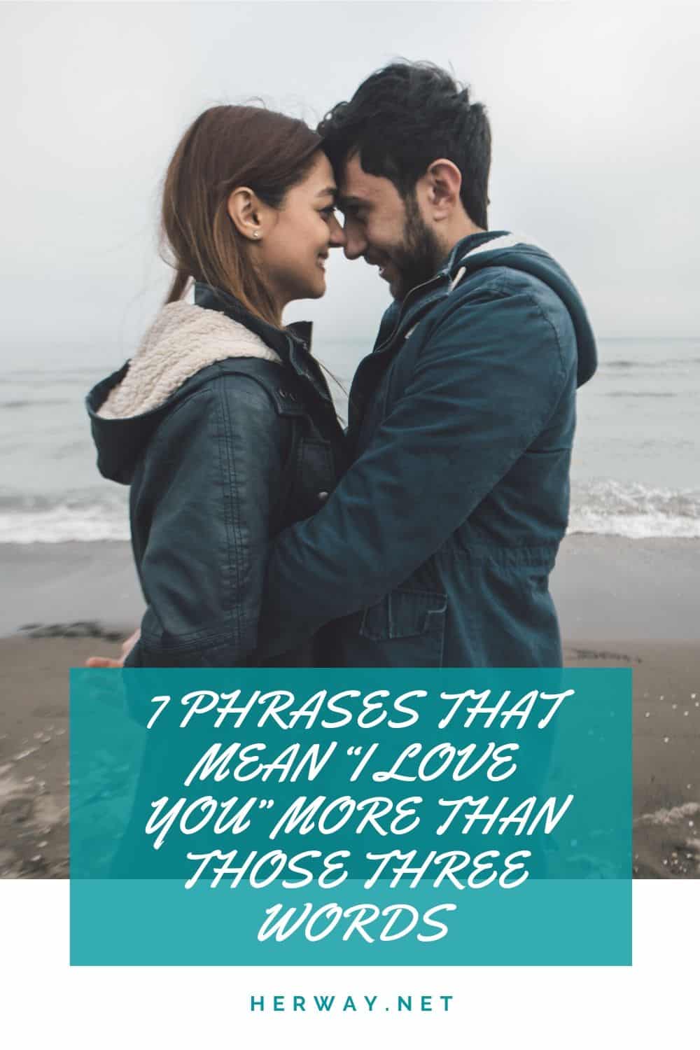 7 frasi che significano "ti amo" più di queste tre parole
