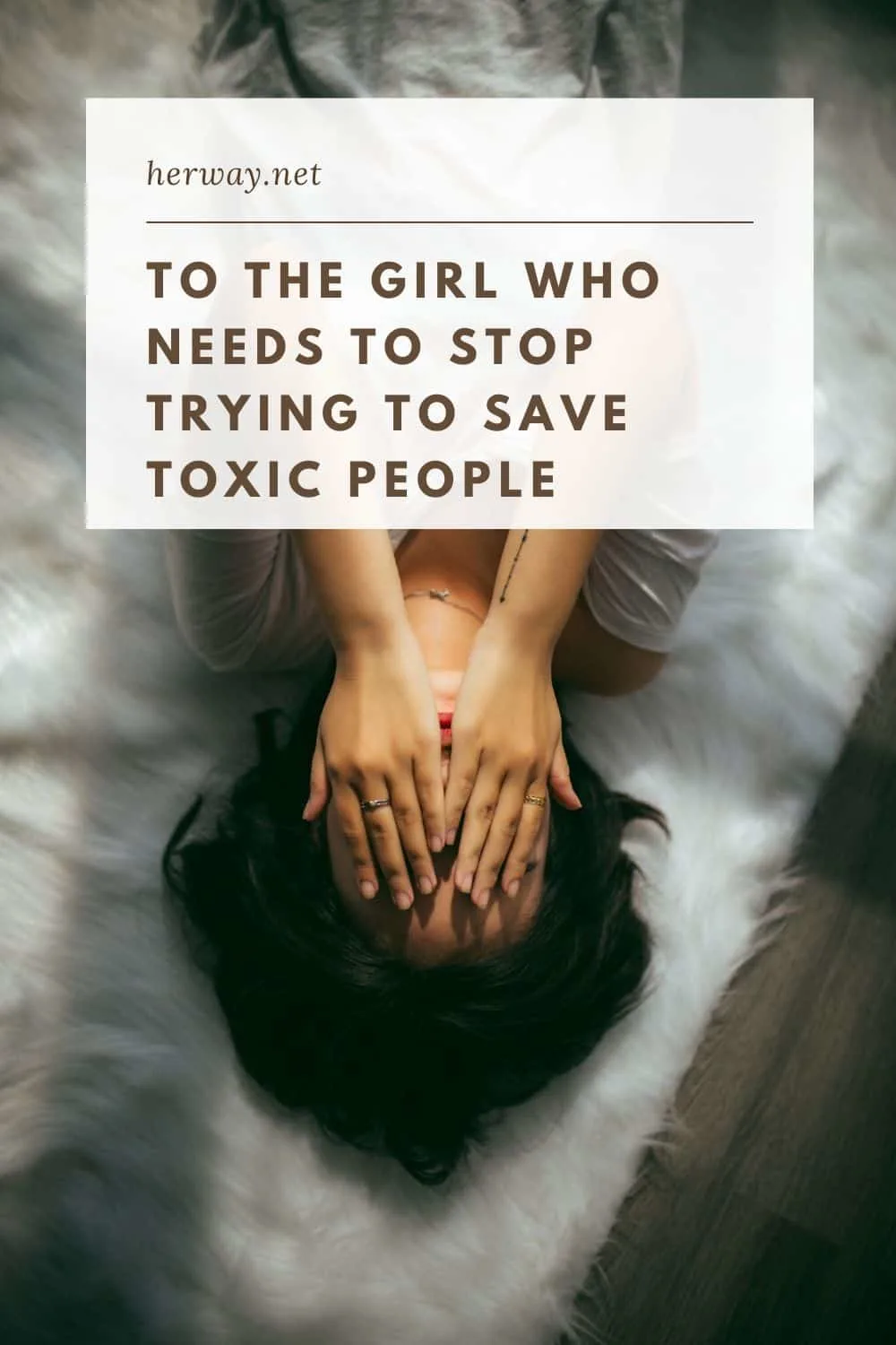 To the Girl Who Needs to Stop Trying to Save Toxic People