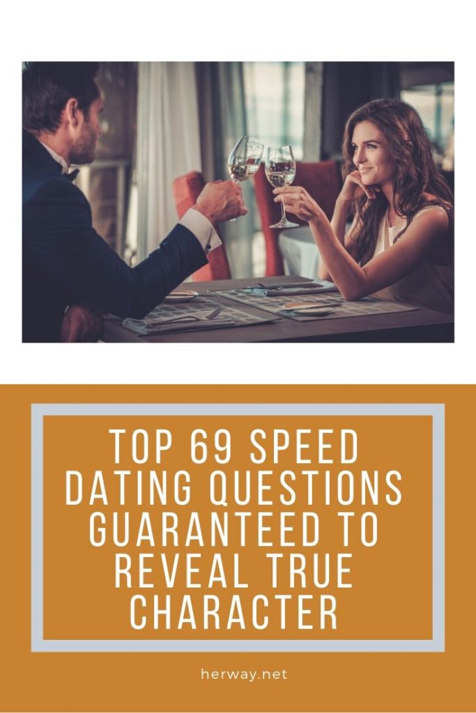 la best speed dating questions reddit