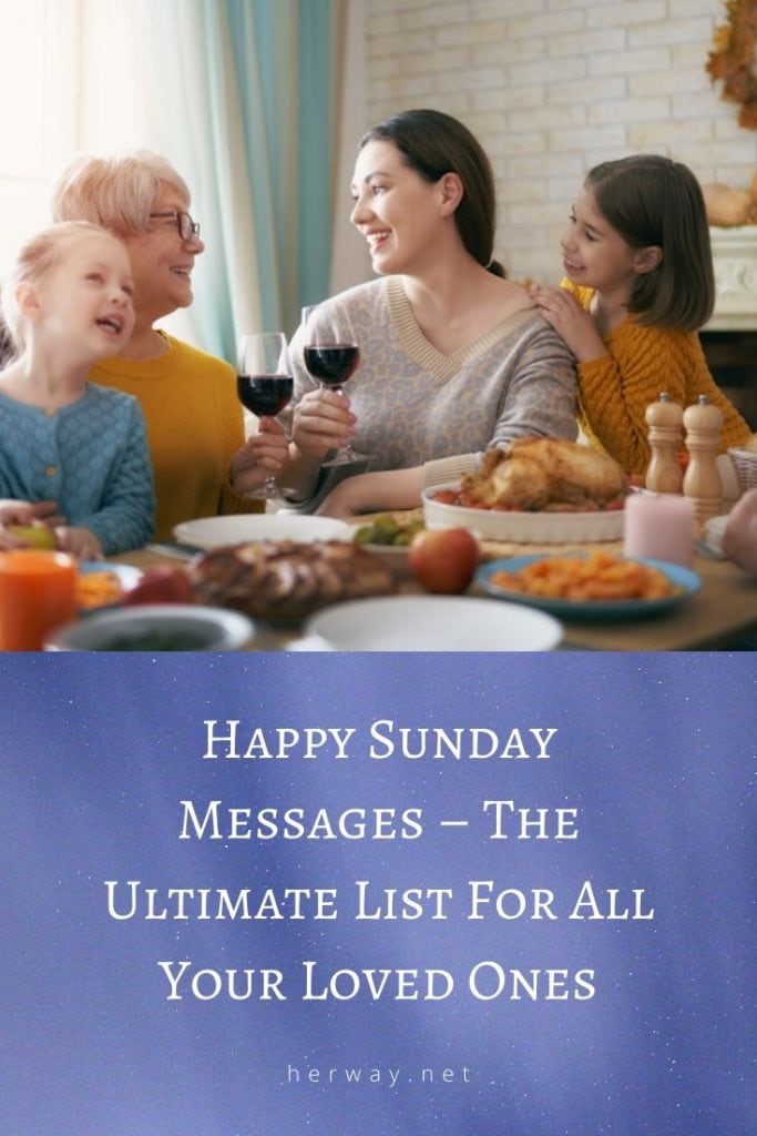 Happy Sunday Messages – The Ultimate List For All Your Loved Ones