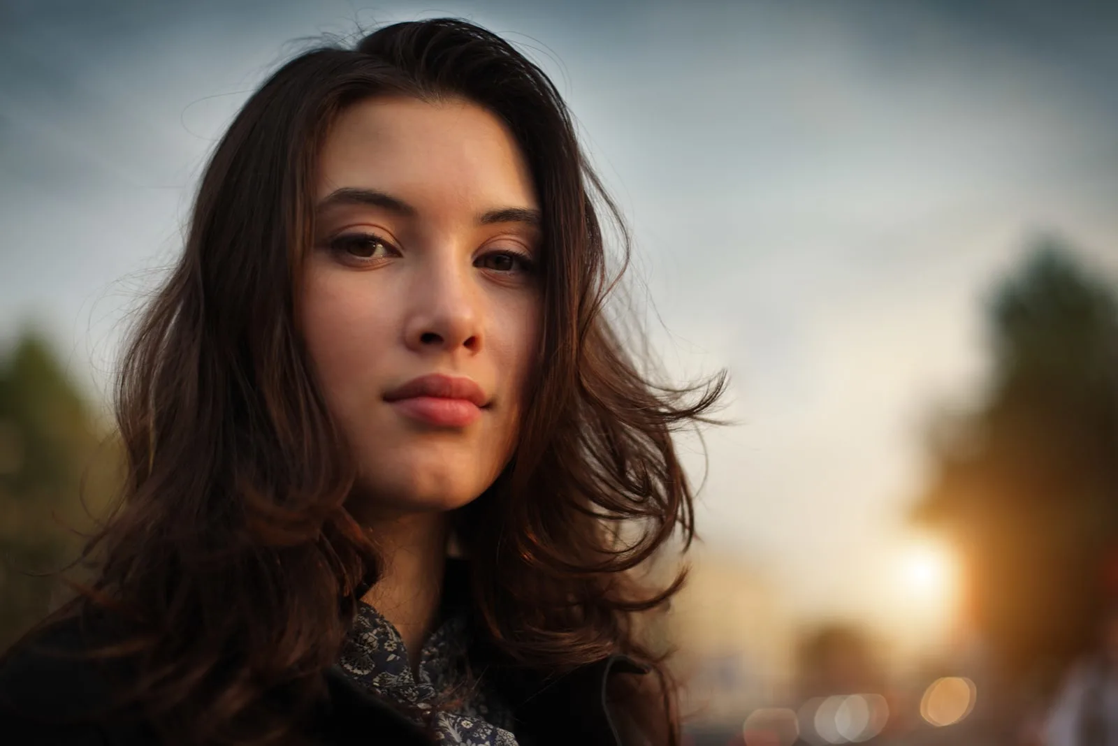 portrait of a proud Asian woman