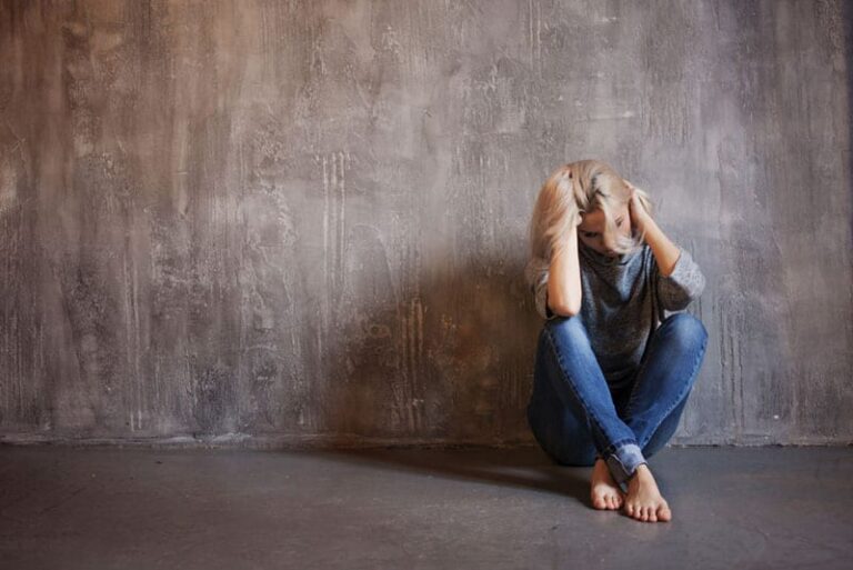 sad woman