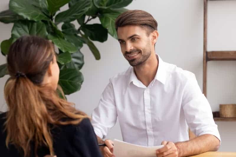 couple making plans