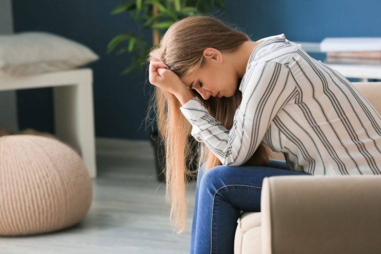 Worried woman