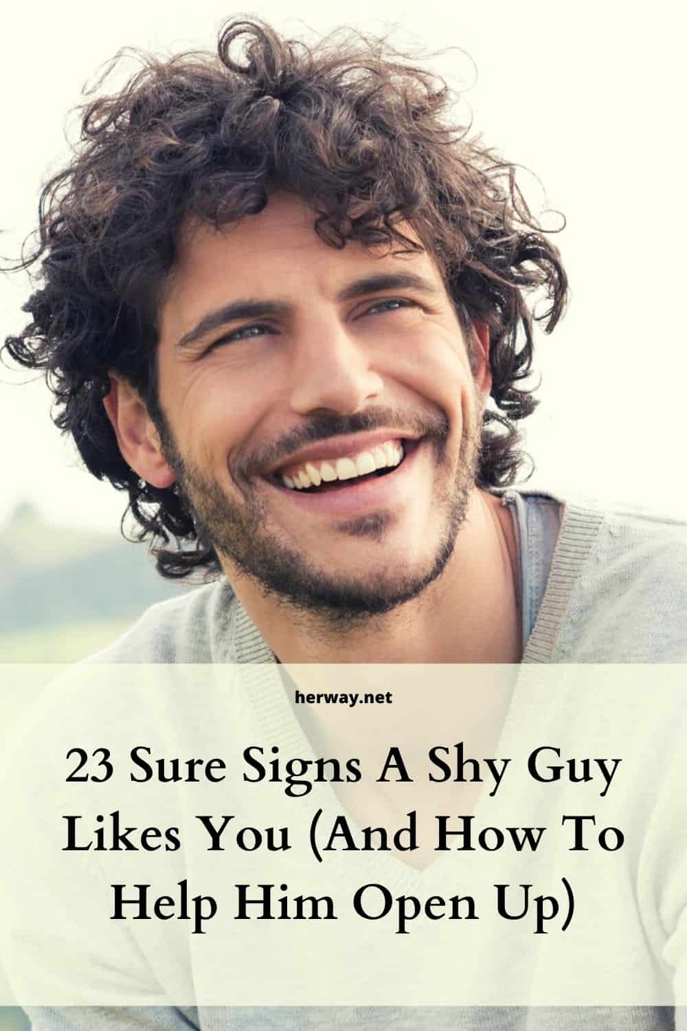 Signs a shy aries guy likes you