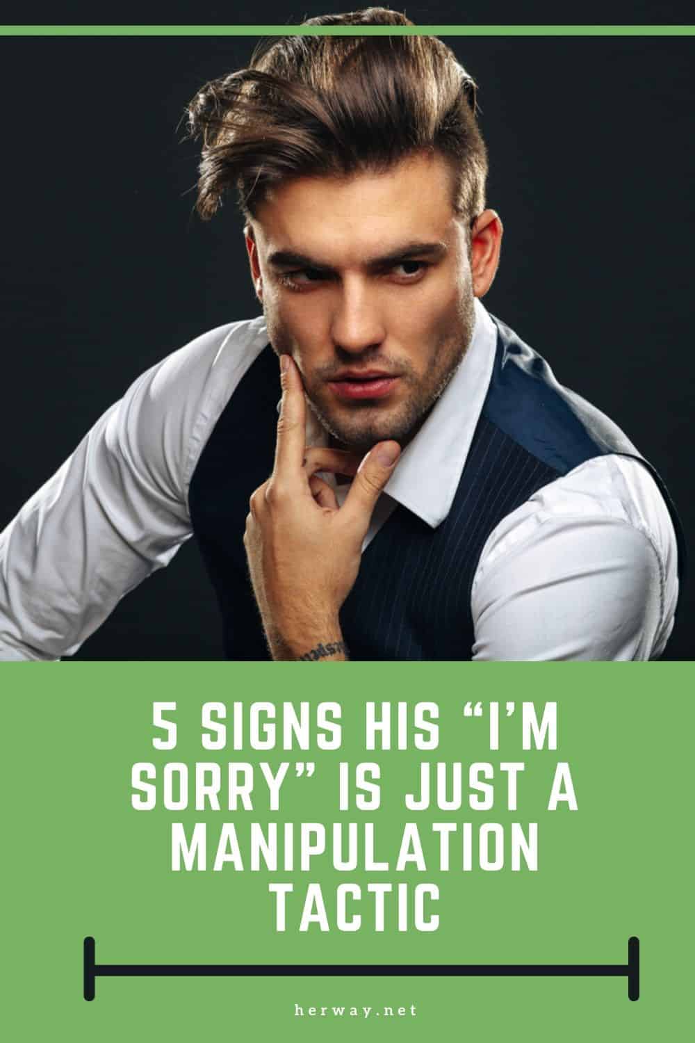 5 Signs His “I'm Sorry” Is Just A Manipulation Tactic