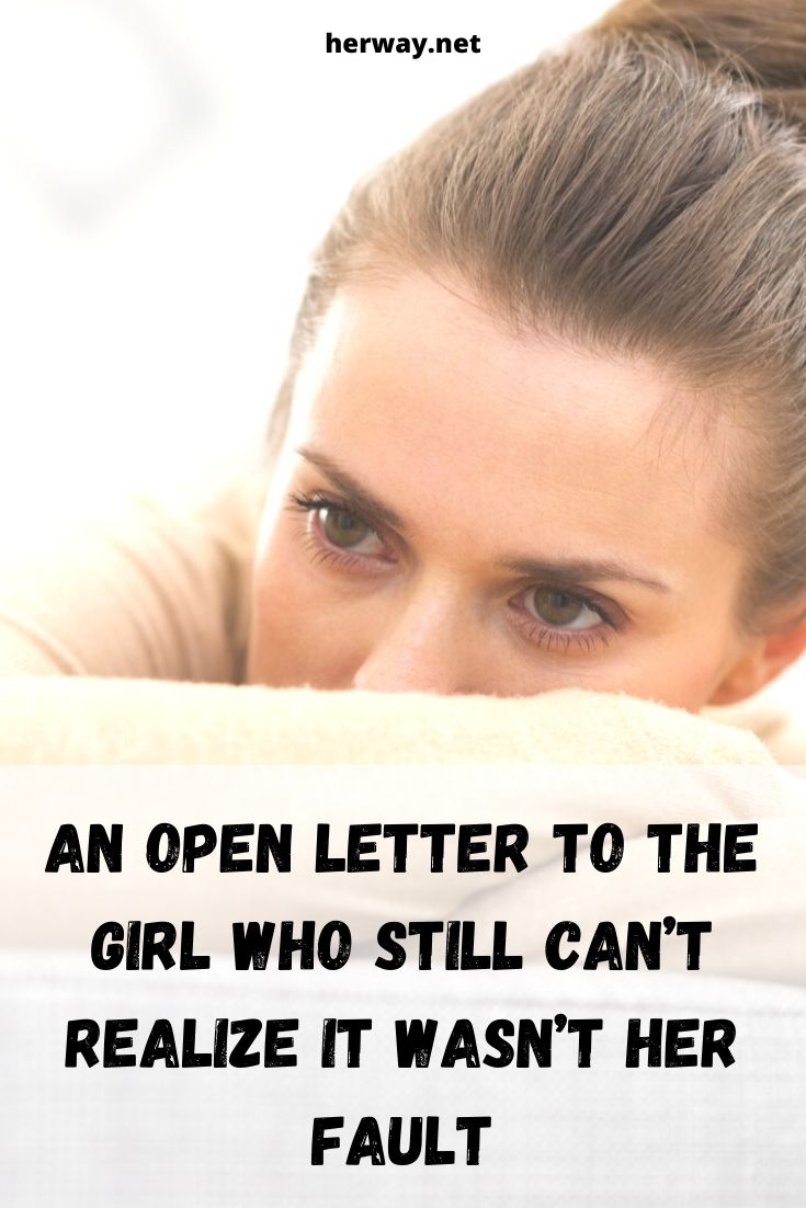 Una lettera aperta alla ragazza che non riesce ancora a capire che non è stata colpa sua