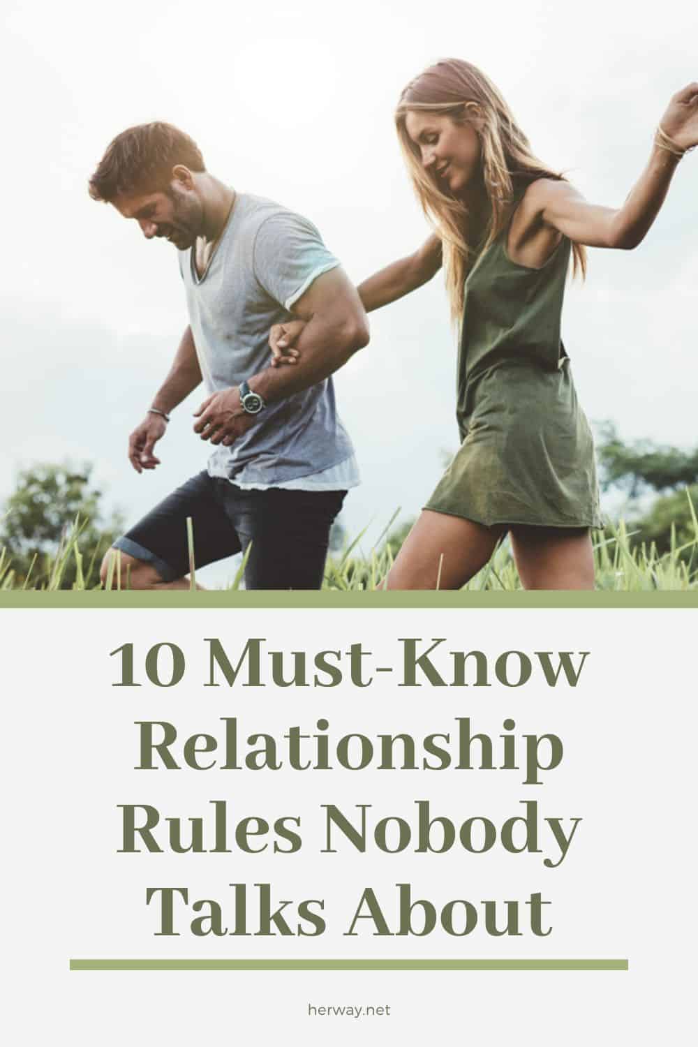 10 reglas para las relaciones de pareja de las que nadie habla