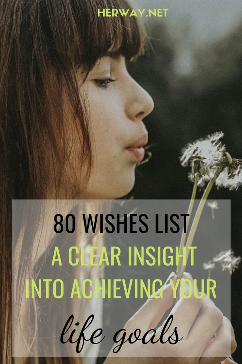 80 Wishes List: A Clear Insight Into Achieving Your Life Goals